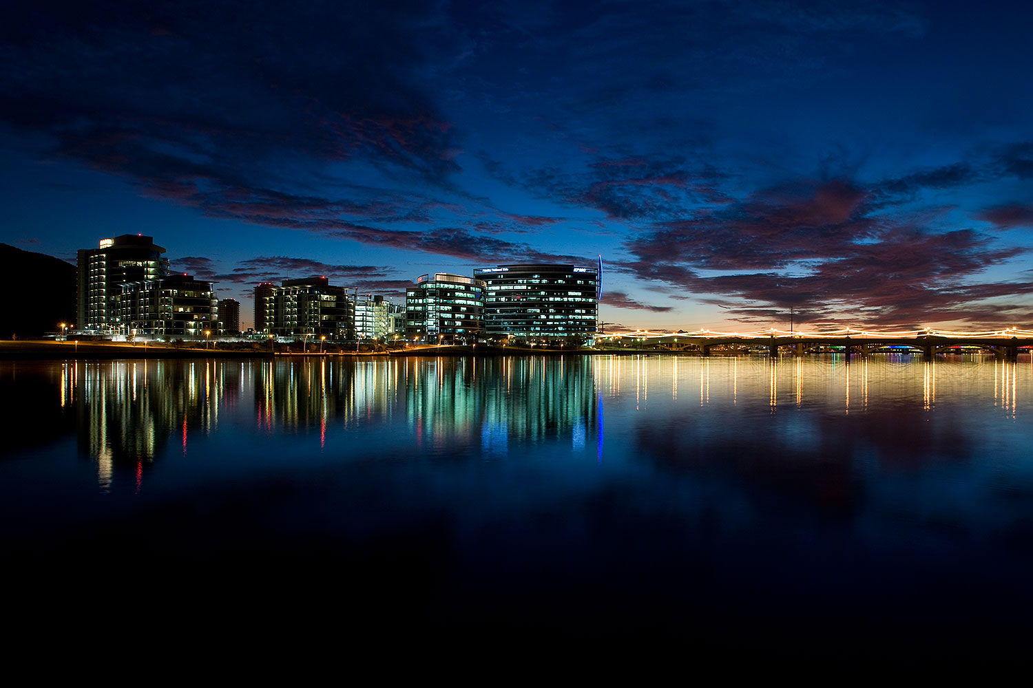2009-01-08-tempe-lake-sunset-74220