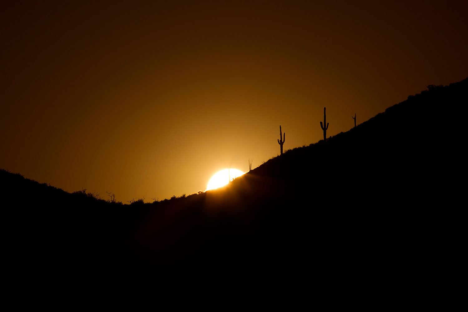 Sunset in Superstitions â€¦ May 2011