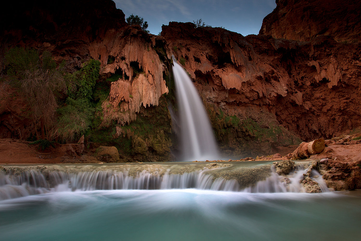 Havasu Falls at sunrise â€¦ June 2011