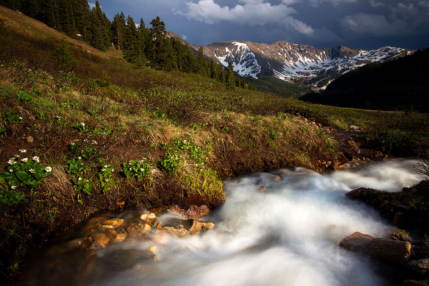 Rushing river at Loveland Pass â€¦ July 2011