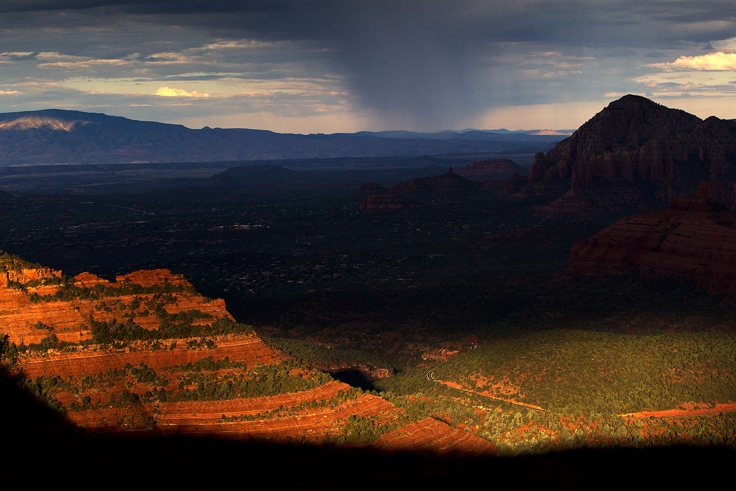 Red Rocks at Schnebly Hill Road in Sedona â€¦ August 2011