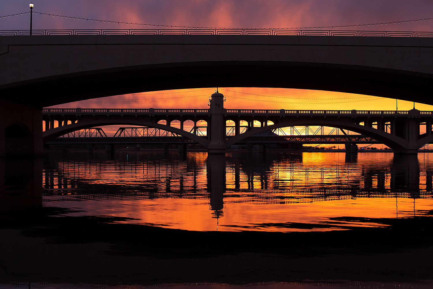 2013-02-03-tempe-sunset-bridge-23222