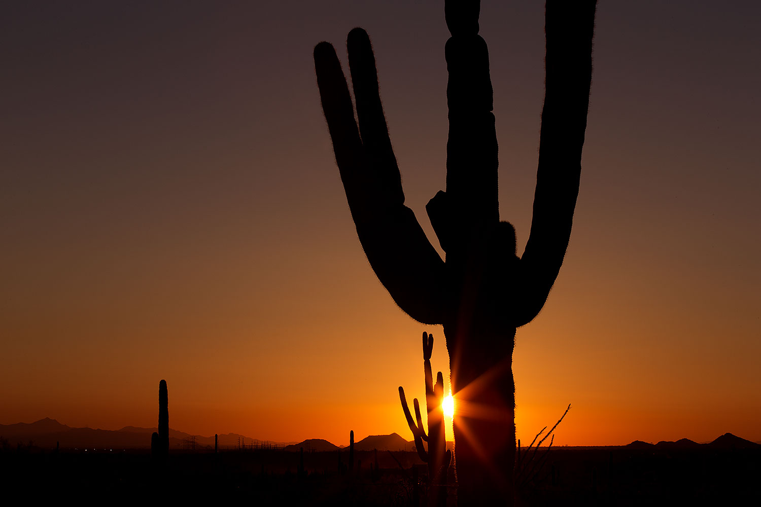 Sunset in Superstitions â€¦ March 2013