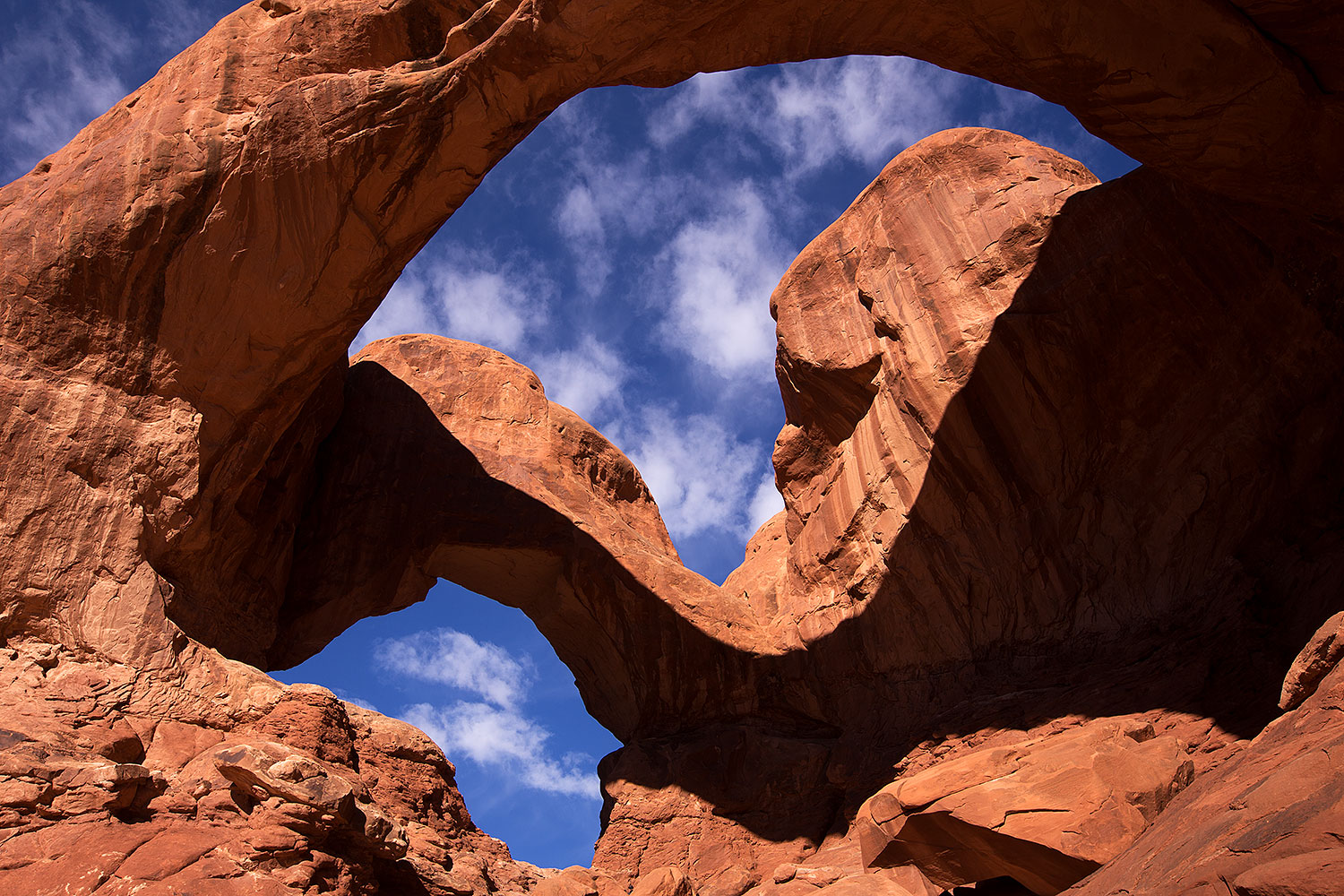 Double Arch in Arches National Park â€¦ November 2013