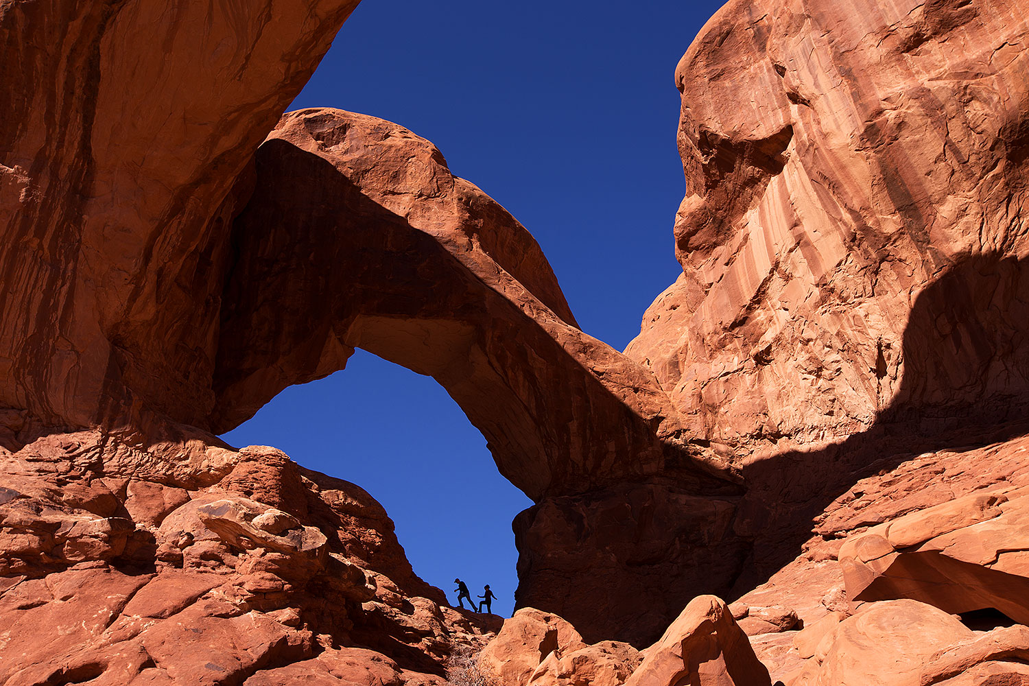 Double Arch in Arches National Park â€¦ November 2013