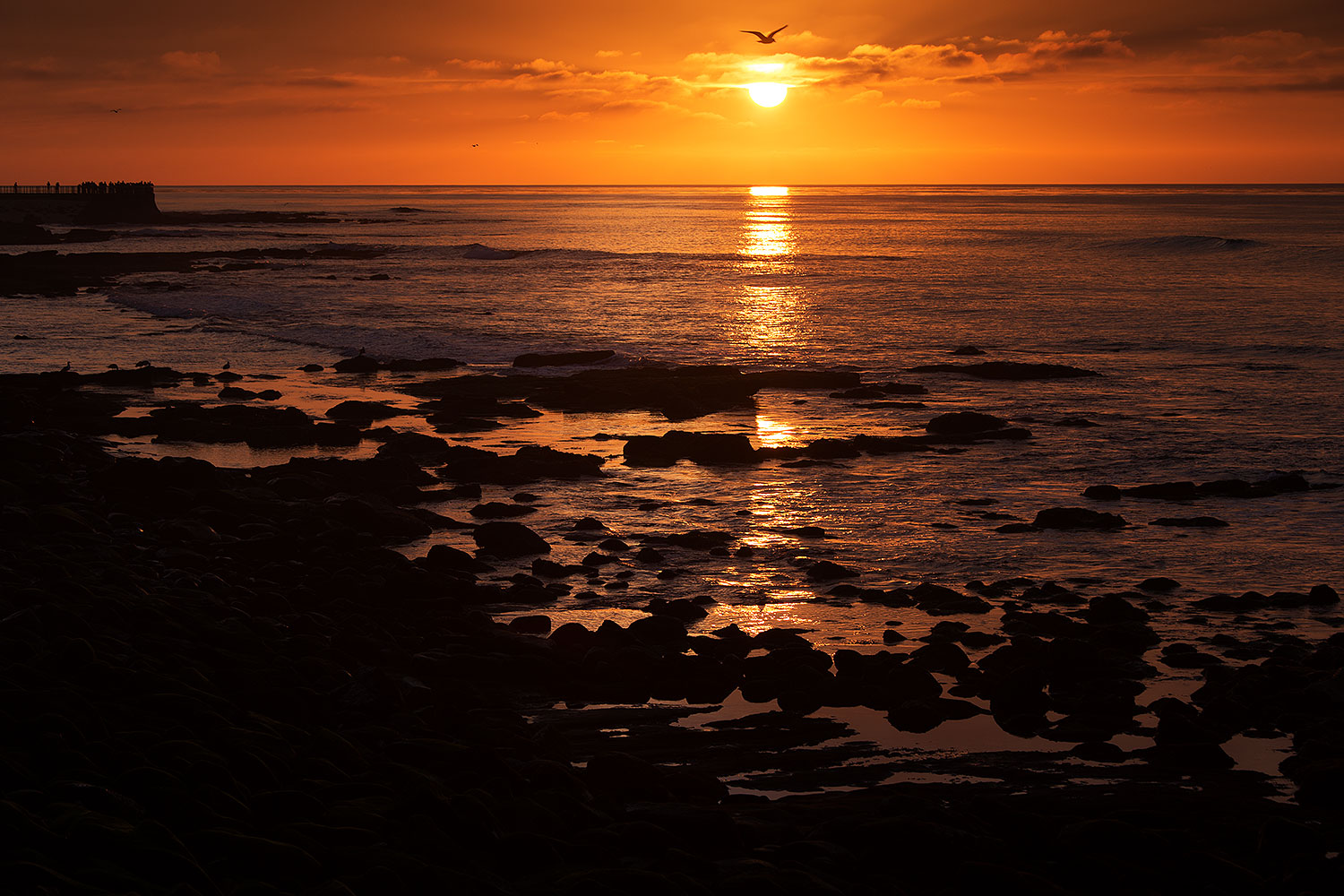 Sunset in La Jolla, California â€¦ January 2014