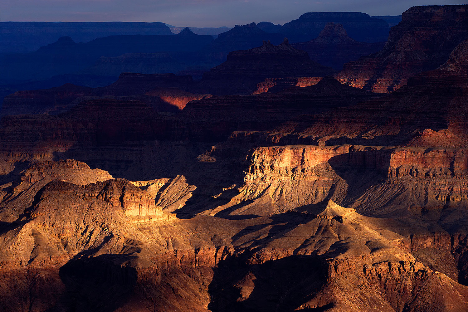 Morning at Navajo Point at Grand Canyon â€¦ July 2014