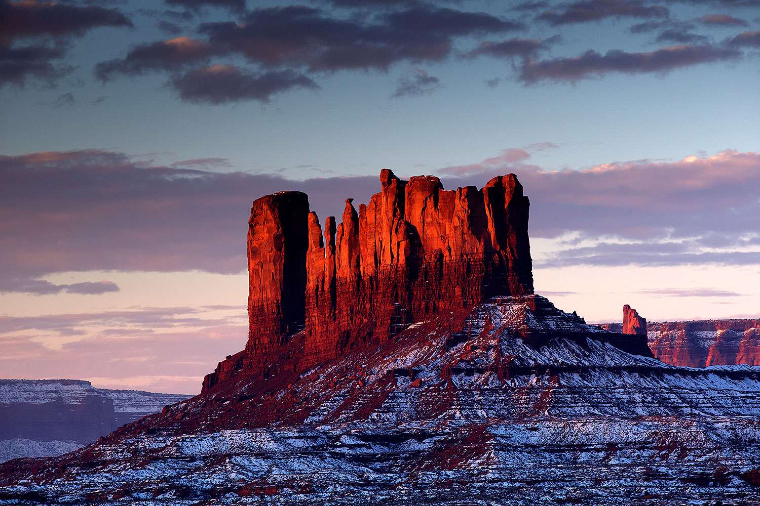 Morning in Monument Valley â€¦ January 2015