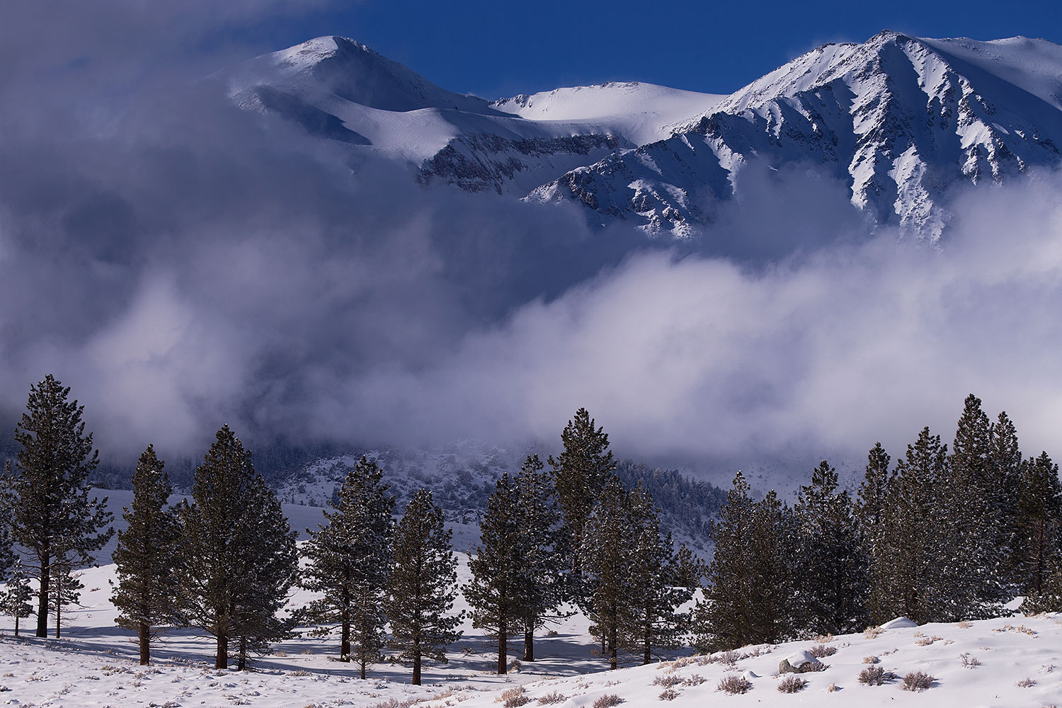 Eastern Sierra Mountains in winter â€¦ January 2017