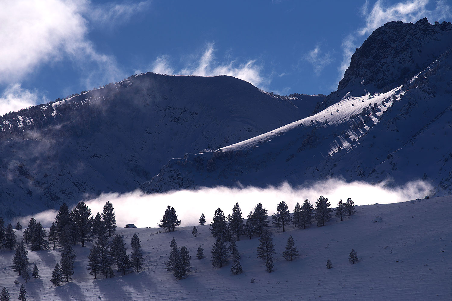 Eastern Sierra Mountains in winter â€¦ January 2017