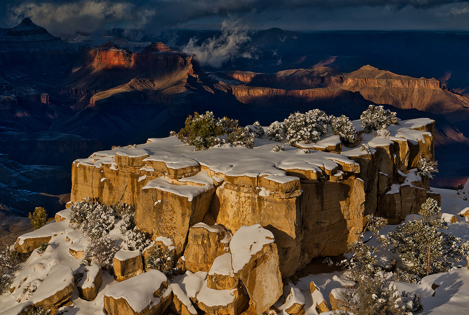Snow at Grand Canyon â€¦ January 2019