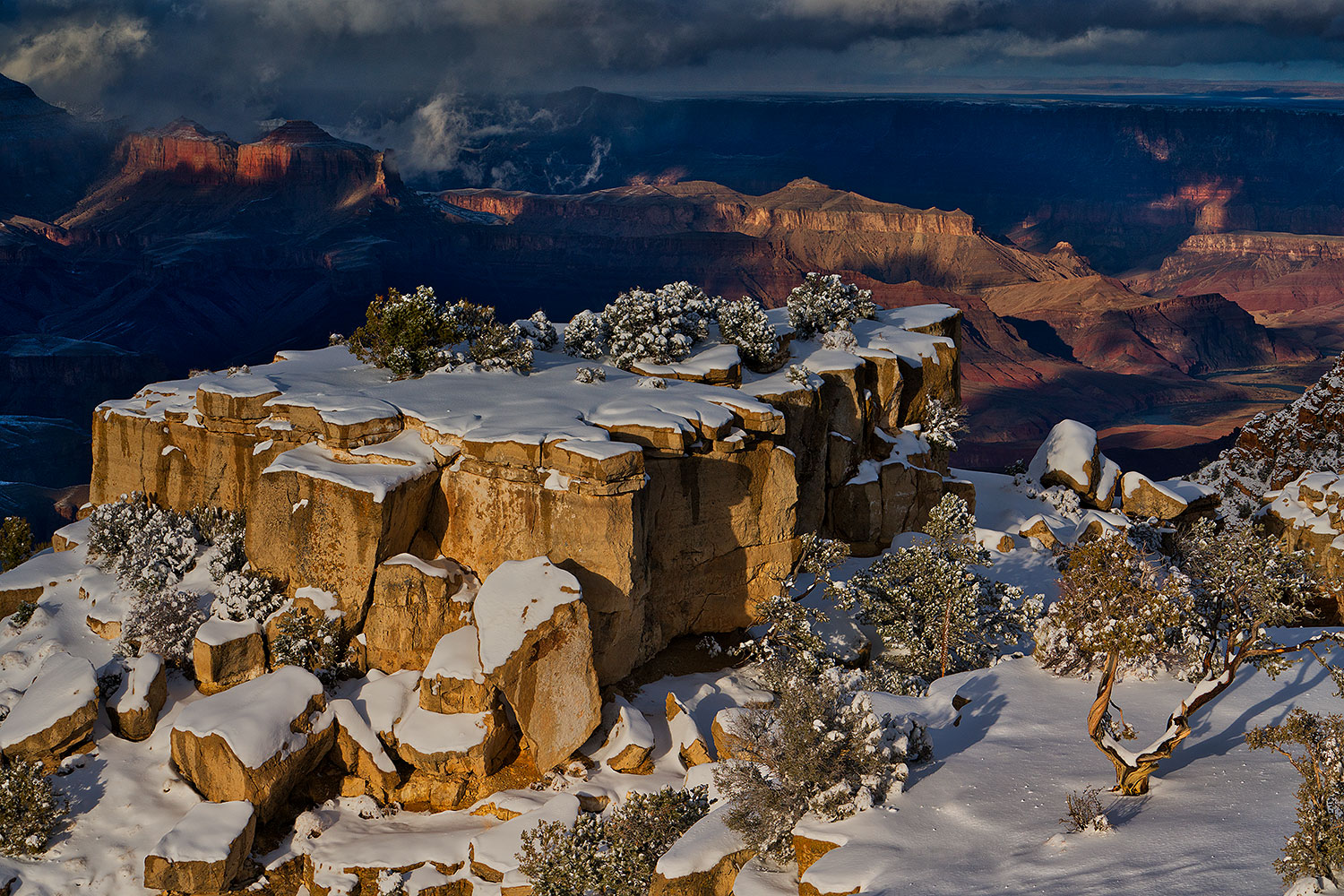 Snow at Grand Canyon â€¦ January 2019